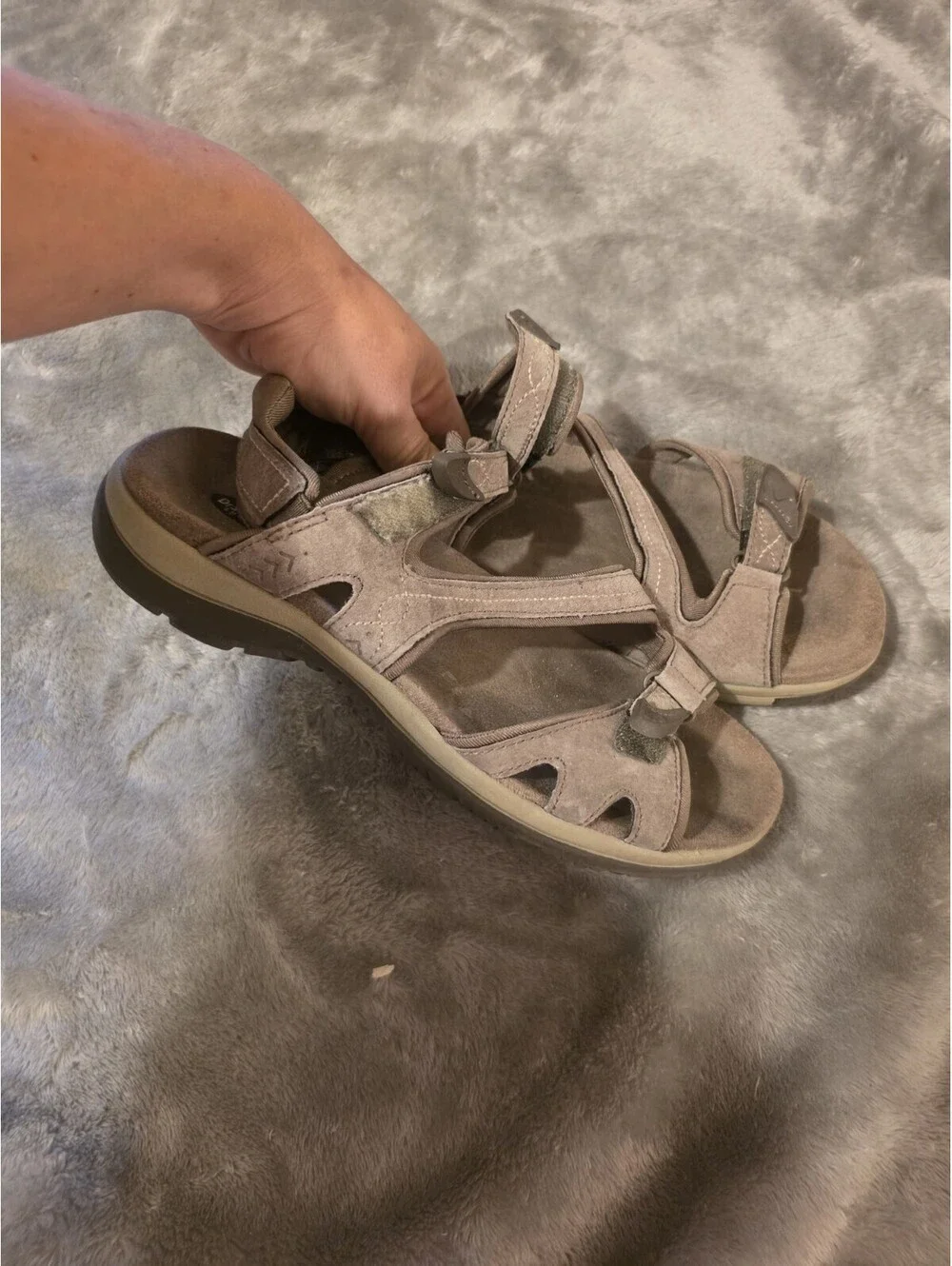 Dr. Scholl's Shoes Men's Gus Sandal 10 Brown